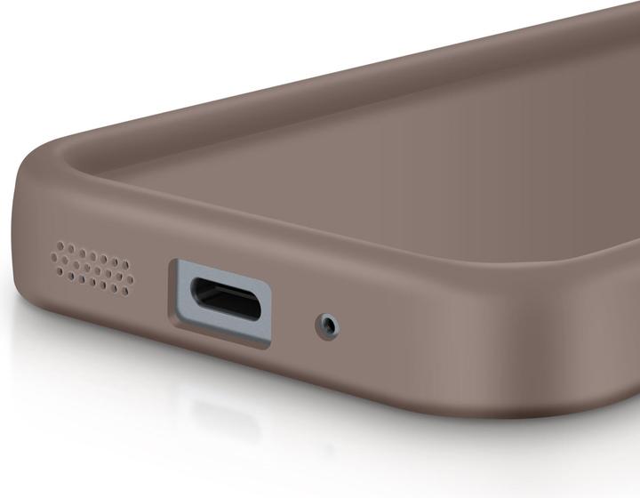 Actual product image OEM Rim TPU case for Xiaomi Redmi 13C 4G brown (Xiaomi Poco C65)