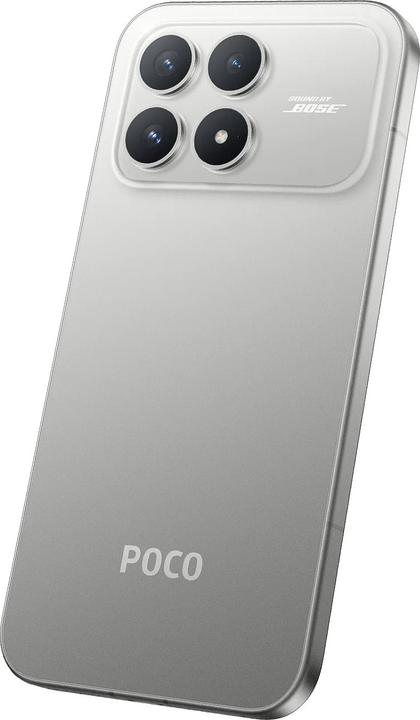 Actual product image Xiaomi Poco F8 Pro (256 GB, Titanium Silver, 6.59", Dual SIM, 5G)