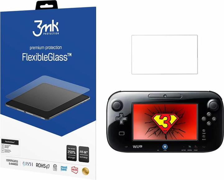 Image du produit 3MK Wii U Gamepad - FlexibleGlass™ (Wii U)