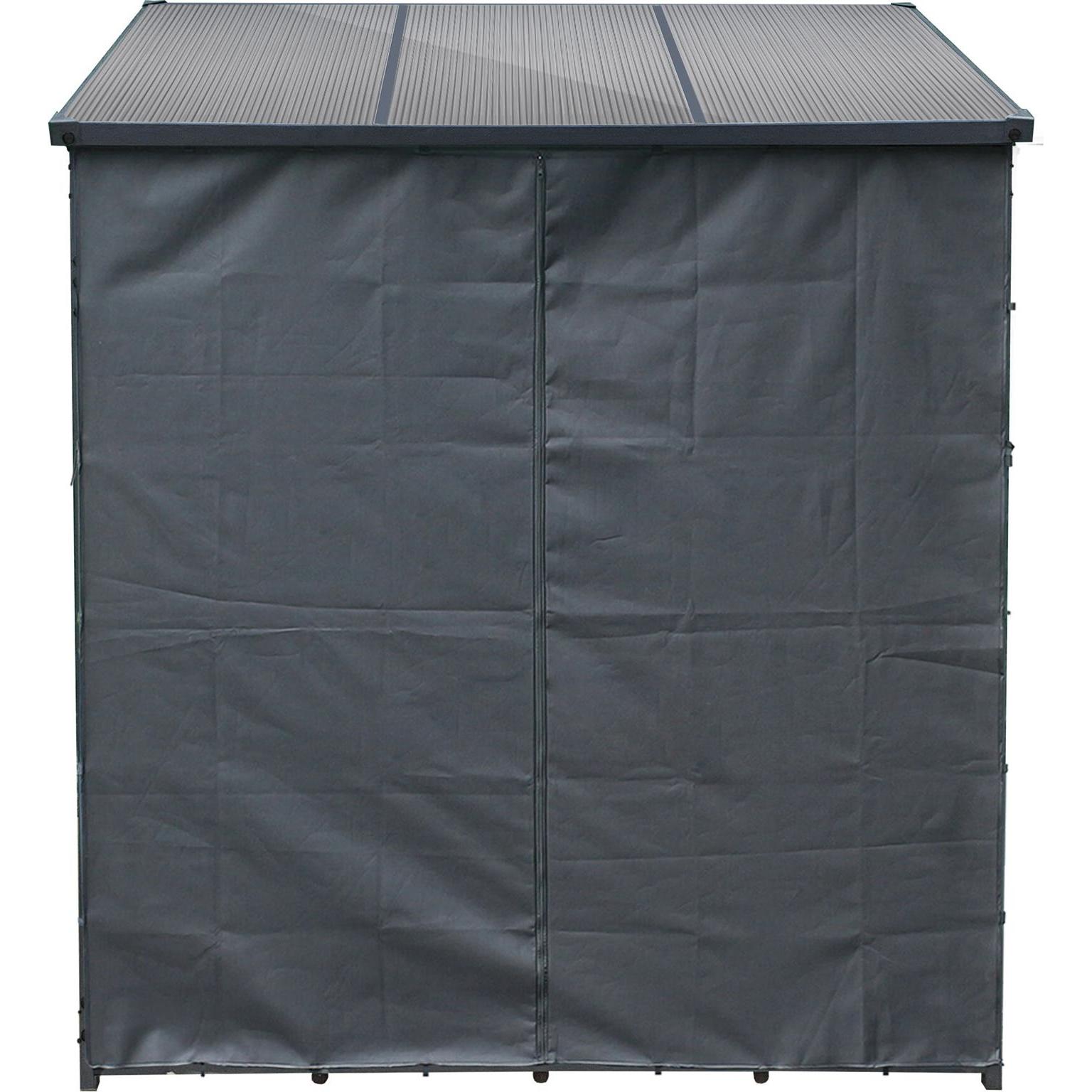 Toboli, Zubehör Kerzen + Kamin, Schutzhülle 128x176cm Kaminholzregal Vorne Hinten Wetterschutz Abdeckung