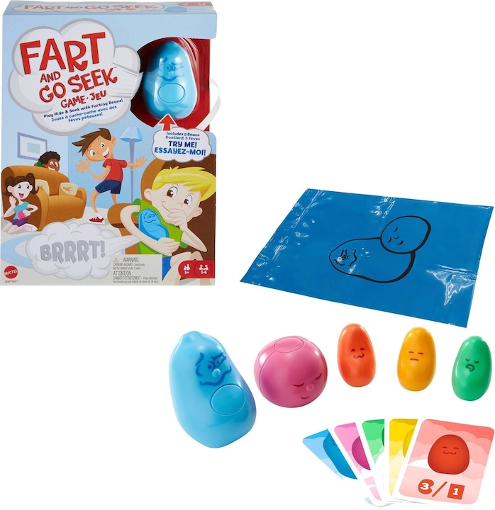 Mattel Games Fart and Go Seek (Multilingual)