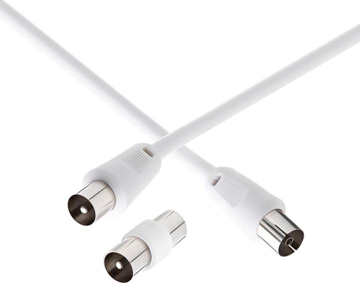 Produktbild Force Power Koaxialkabel 9.52mm Männlich/Weiblich 2m (Antennenkabel)
