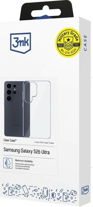 Productafbeelding 3MK Clear Case pro Samsung Galaxy S26 Ultra (Samsung Galaxy S26 Ultra)