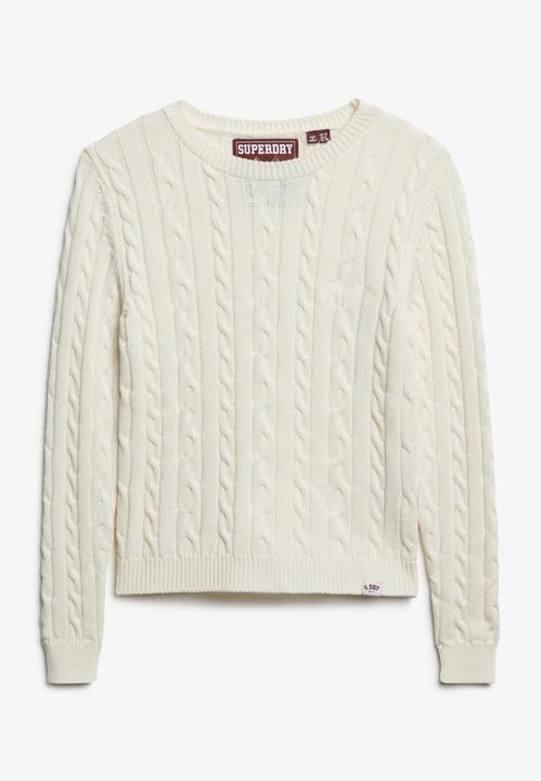 Actual product image Superdry Essentials Slender Cable Sweater (M)