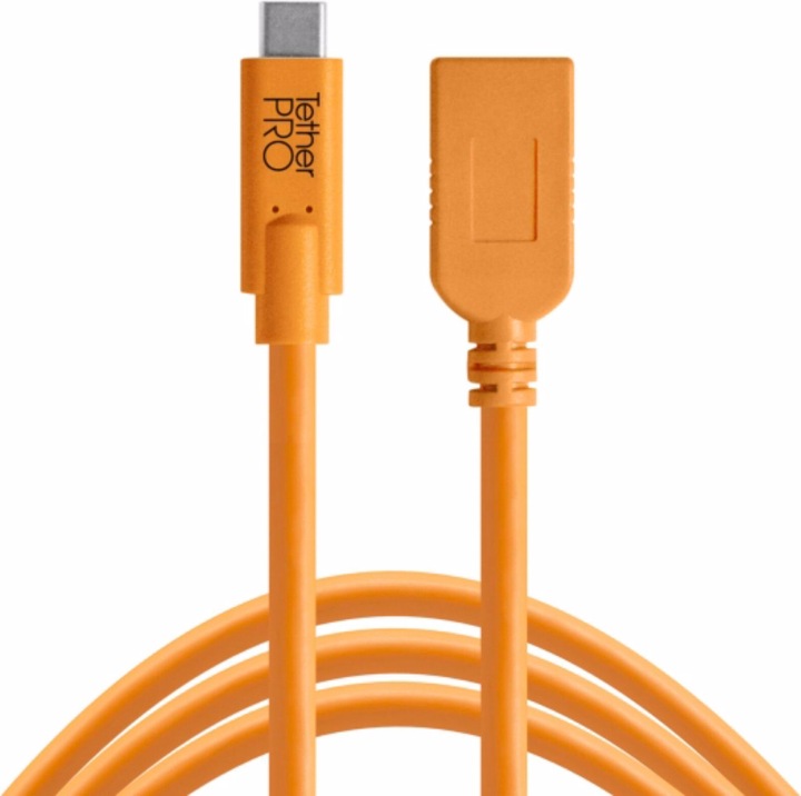 Produktbild Tether Tools USB-C zu USB weiblich Adapter 4,6m (4.60 m, USB 3.1)