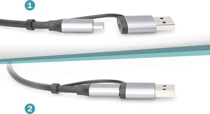 Image du produit Digitus DN-3028 (USB, USB-C, RJ45 2.5 Gigabit Ethernet (1x))