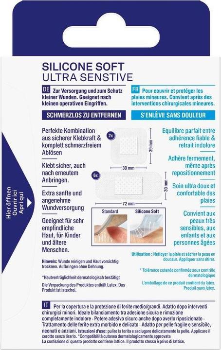 Immagine prodotto Hansaplast Ultra Sensitive (10 x)