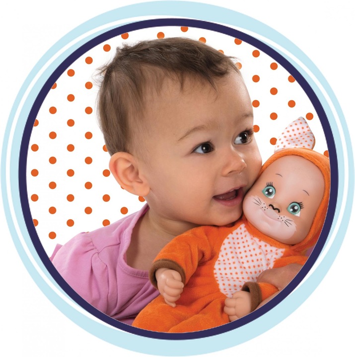 Actual product image Smoby Minikiss Animal Doll Asst