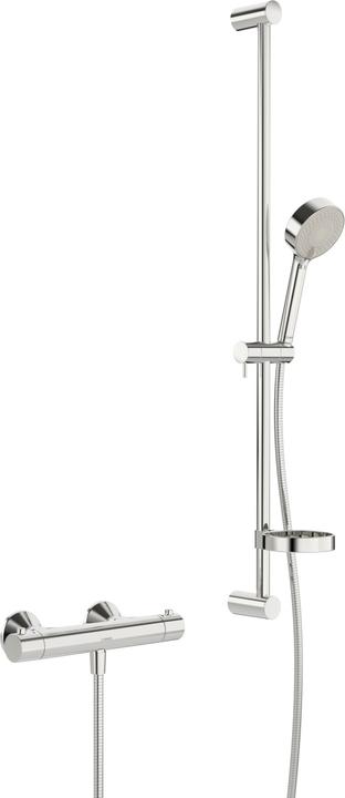 Hansa Hansaunita Duscharmatur, Brausehaltestange 952 mm, 3-strahlig, chrom, 48130131