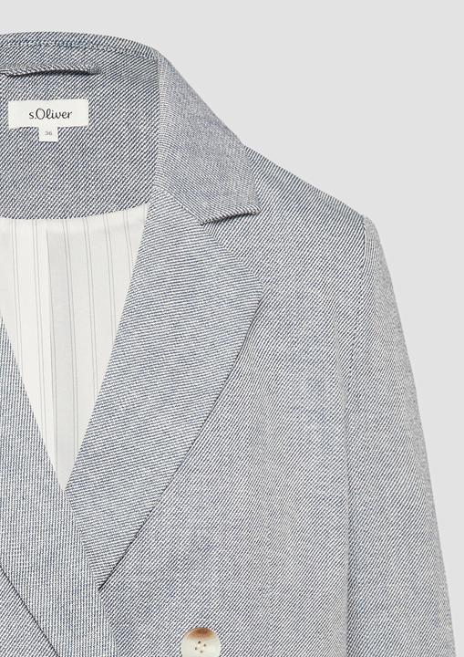 Immagine prodotto S.Oliver Indoor-Blazer Kurzer Twill-Blazer aus Baumwollmix (34)