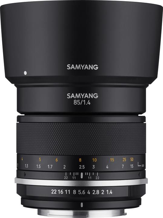 Samyang 85mm f/1.4 MK2 Canon M (Canon EF-M, full size)