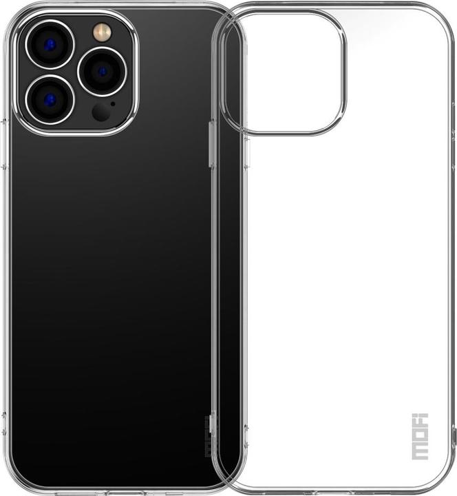 Mofi Custodia iPhone 14 Pro Slim in gomma trasparente (Apple iPhone 14 Pro)