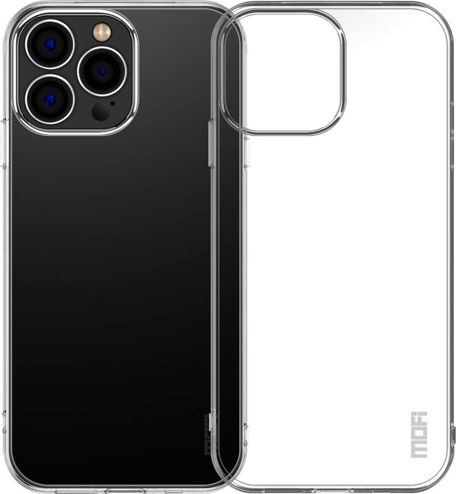 Image du produit Mofi iPhone 14 Pro Coque fine en caoutchouc Transparent (Apple iPhone 14 Pro)