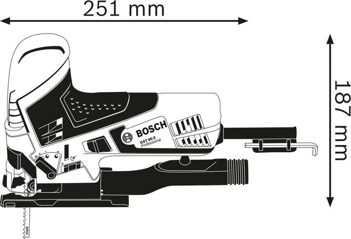 Produktbild Bosch Professional GST 90 E