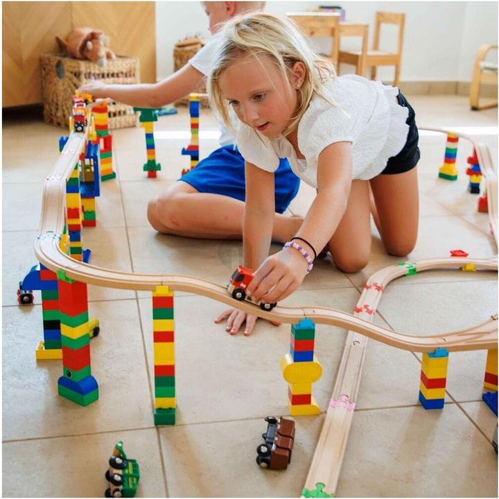 Actual product image Alpha BoosterZ TrackConnectors - All inclusiv Trail Box (organic track & stone connectors)