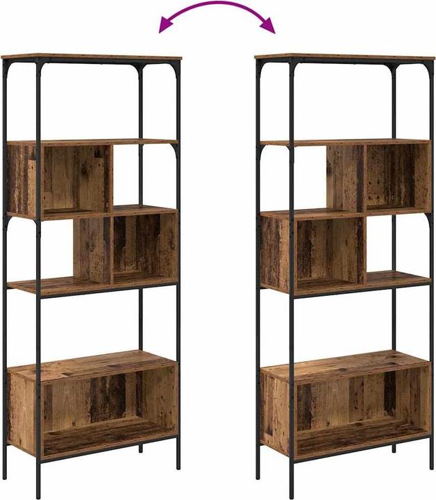 Produktbild vidaXL Bücherregal (76 x 33 x 188.50 cm)