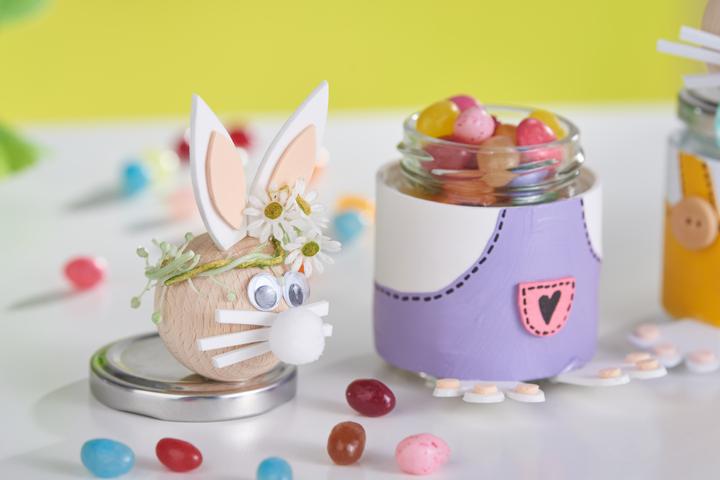 Image du produit VBS XXL Gläser mit Schraubdeckel "Rund", 12 Stück (12 pcs, 0.10 l)