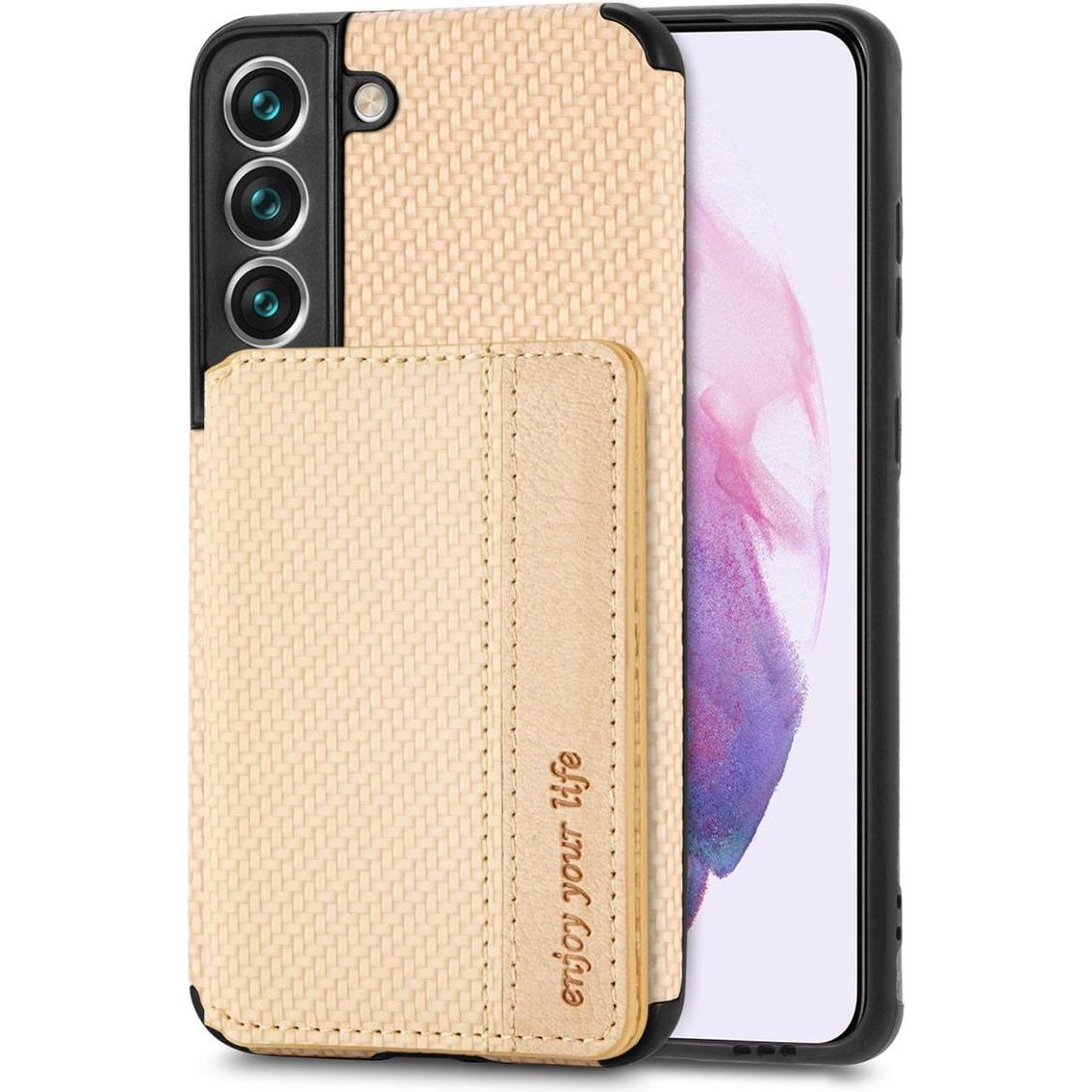 Thumbnail - König Design Hülle Handy Schutz für Samsung Galaxy S22 5G Case Cover Wallet Etuis Tasche Neu (Samsung Galaxy S22+), Smar...