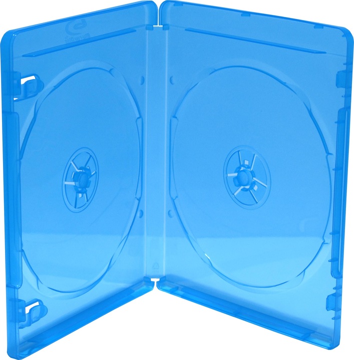 Productafbeelding MediaRange BD blanco hoes voor 2 schijven