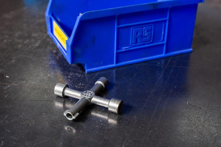 Actual product image RS PRO Switch key universal matt finish wrench