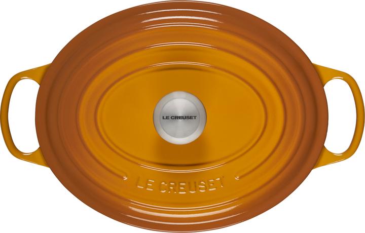 Produktbild Le Creuset Bräter Signature oval 31 cm Nectar (31 cm, Bräter + Schmortopf, Gusseisen)