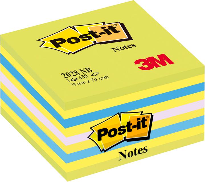 Actual product image Post-it Notes cubes (76 x 76 mm)