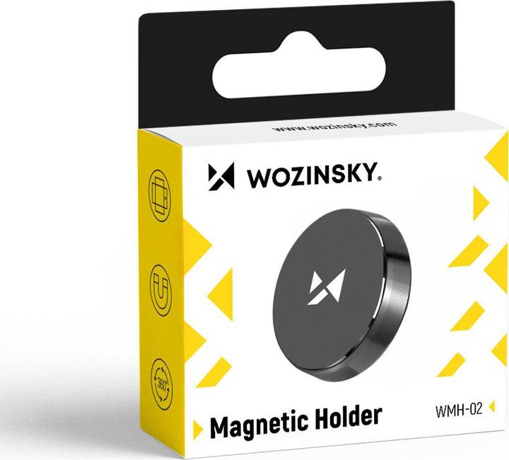 Actual product image Wozinsky Self-adhesive Magnetic Car Dashboard Mount Black (WMH-02)