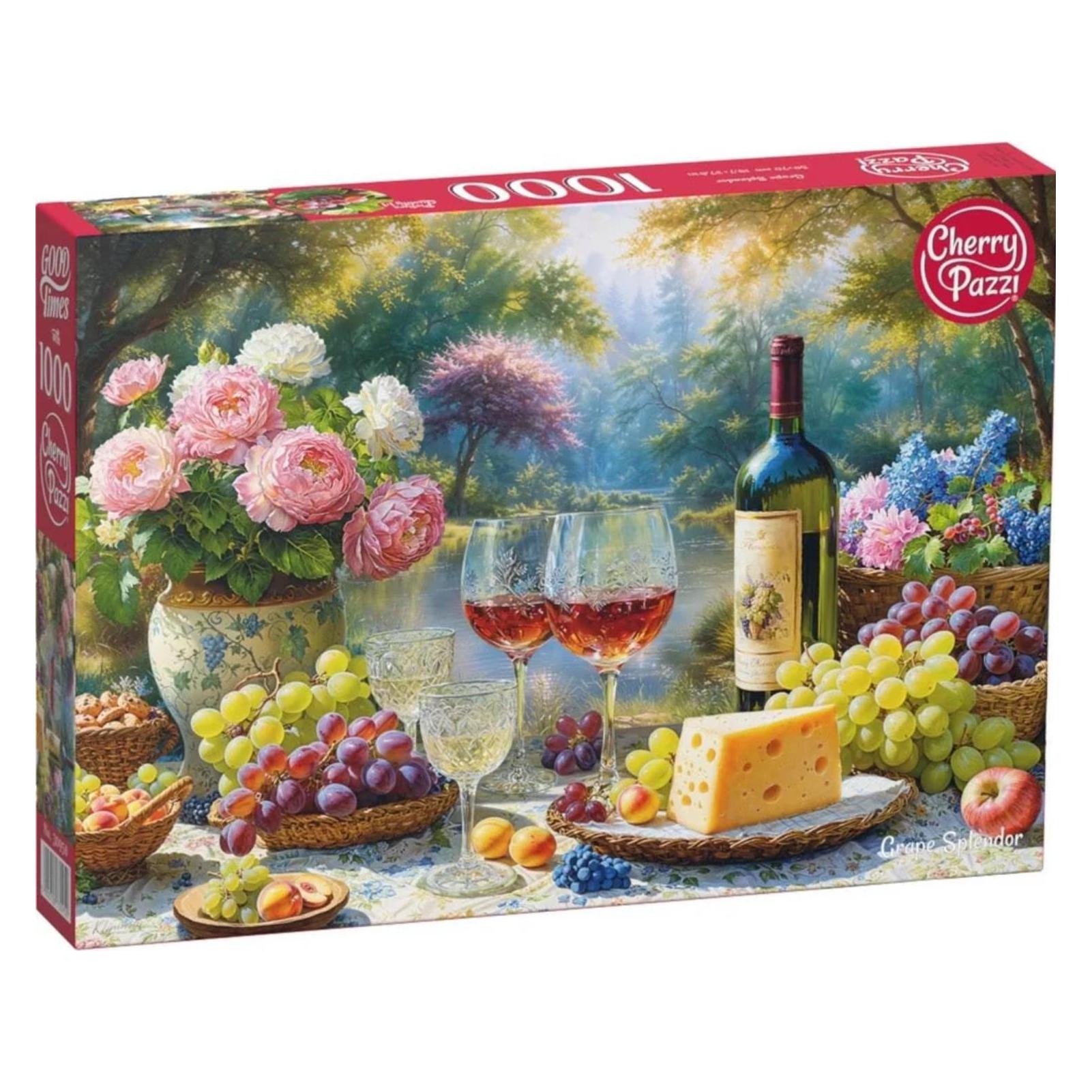 Cherry Pazzi Puzzle Da 1000 Pezzi - Grape Splendor (1000 onderdelen)