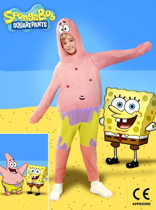 Produktbild Metamorph Spongebob Schwammkopf – Patrick Kostüm für Kinder (110, 116)