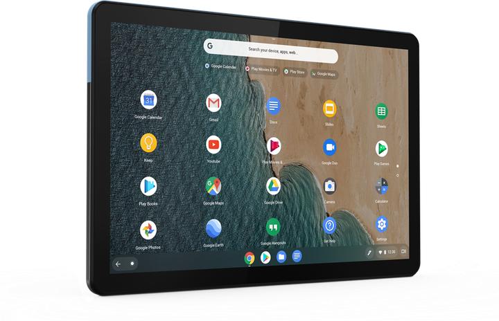 Produktbild Lenovo IdeaPad Duet Chromebook (10.10", 128 GB, Ice Blue, Iron Grey)