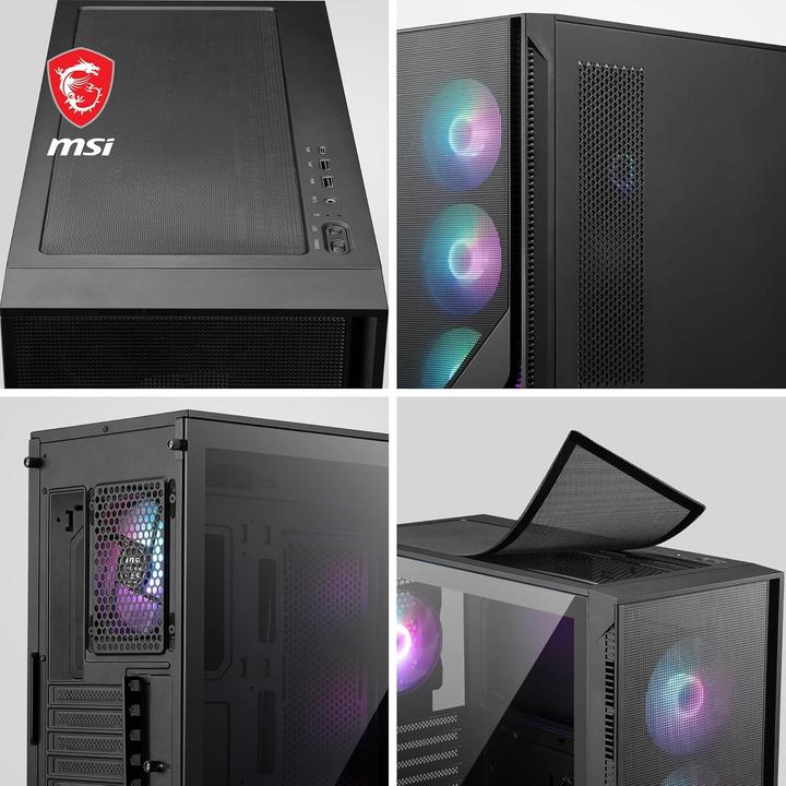 Immagine prodotto MSI MAG Forge 321R Airflow (ATX, mATX, Mini-ITX)