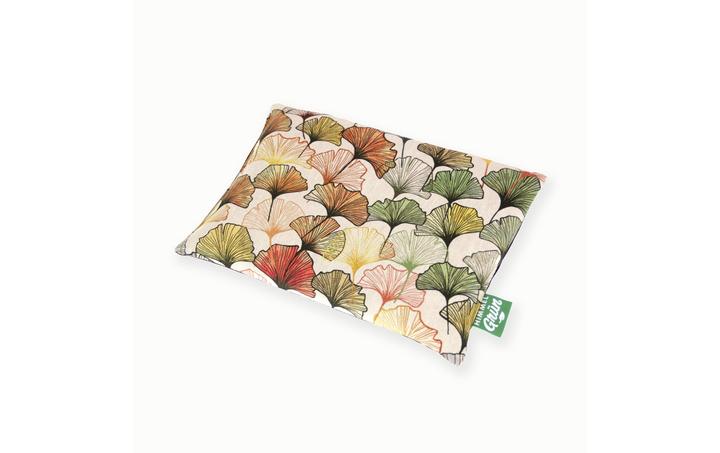 Actual product image Himmelgrün Kirschkernkissen 30x20cm Ginkgoblätter (30 x 20 cm)