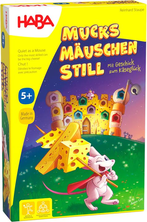 Actual product image Haba Quiet as a mouse (German, 2 - 4 Players)