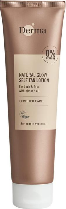 Actual product image Deroma Selftanning lotion 150 ml (Self-tanning towel, 150 ml)