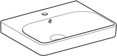 Productafbeelding Geberit Onhandelbaar, Smyle Vierkant, 60x48 cm (480 mm, 600 mm)