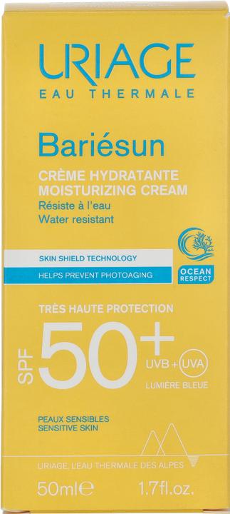 Productafbeelding Uriage Bariésun Crème SPF50 22 Crème (Zonnecrème gezicht, SPF 50, 50 ml, 68 g)
