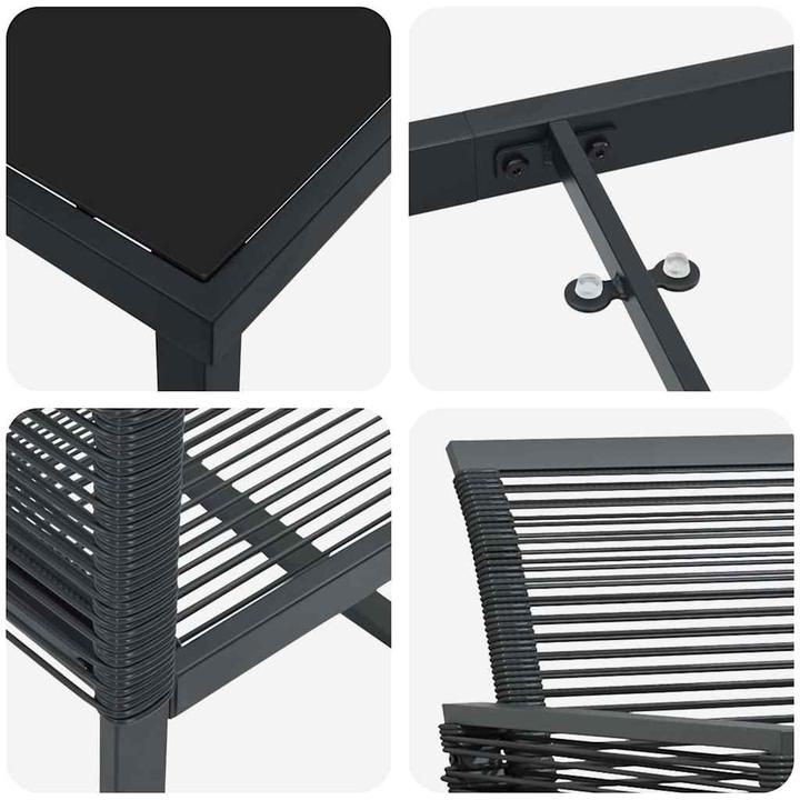 Produktbild vidaXL Gartenmöbel Set (160 x 80 x 73 cm)