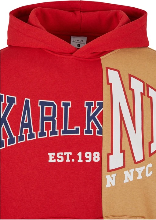 Immagine prodotto Karl Kani KU234-005-2 KK Woven Retro Split OS Hoodie (XXS)