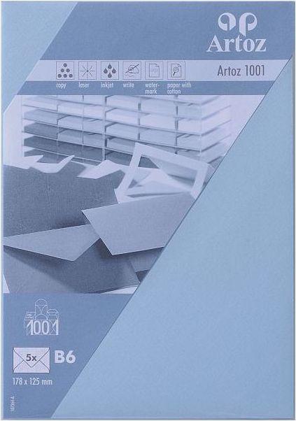 Image du produit Artoz 1001 Enveloppes B6 pastelb (B6, 5x)