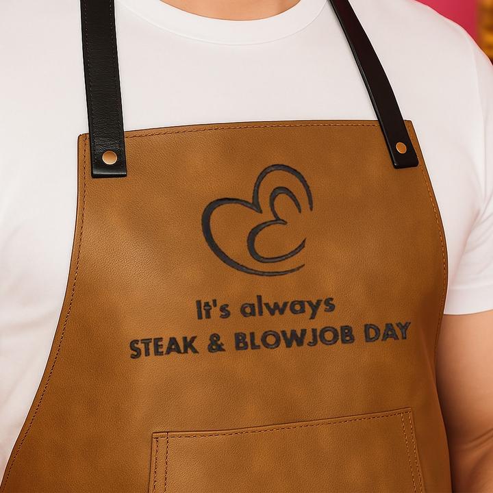 Produktbild Easytoys Grillschürze aus Leder (Würfelspiel)