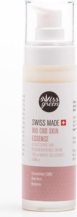 Produktbild My Swiss Green Gesichtscrème Bio CBD Skin Essence 50 ml (50 ml, 24h Creme)