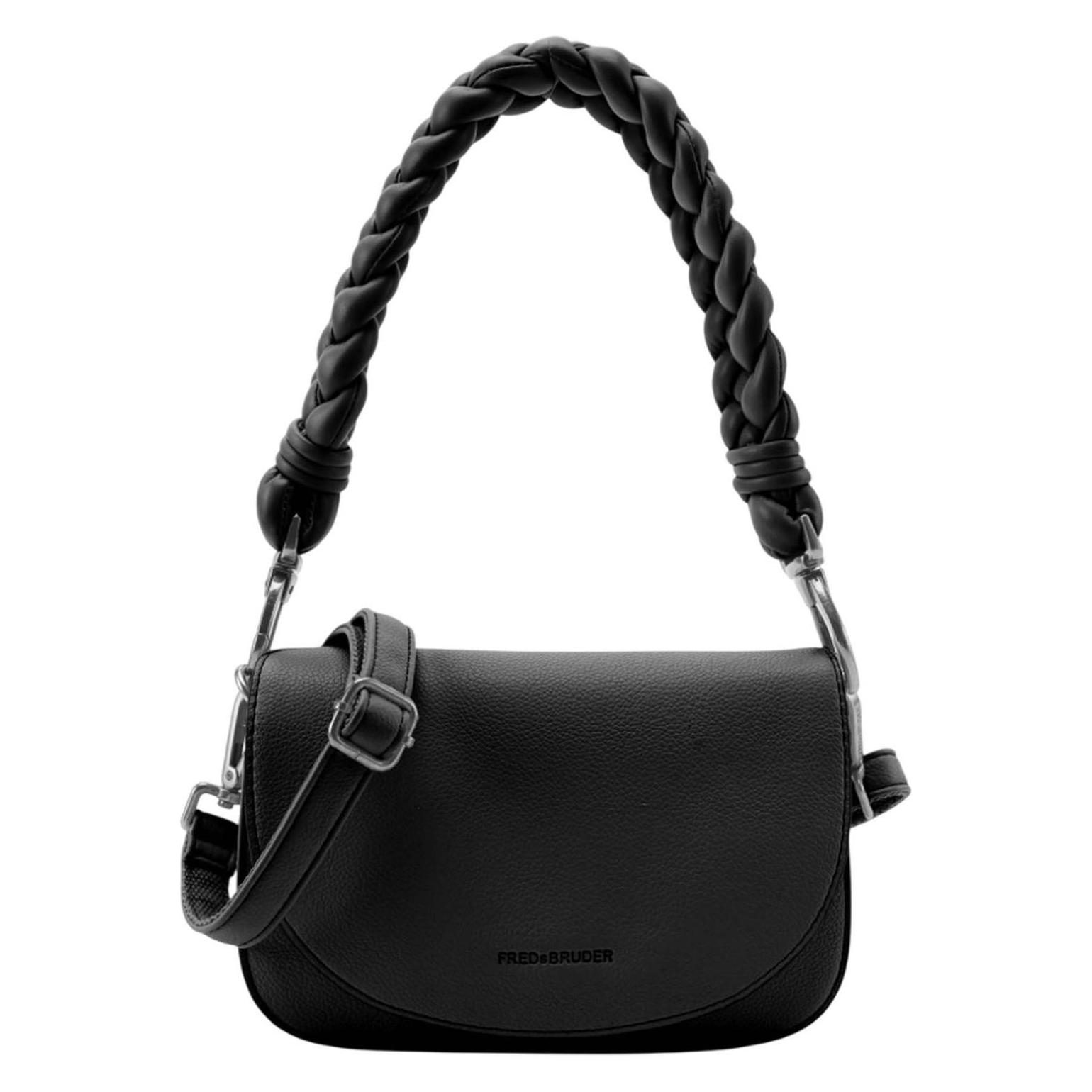 FredsBruder, Damen, Handtasche, Good Vibes Only Crossbag, Schwarz
