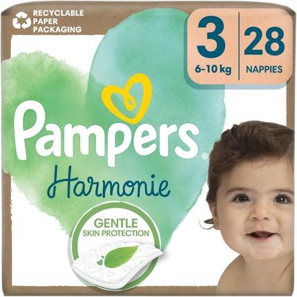 Pampers Harmonie Grösse 3 Wegwerfwindeln 6-10 kg - 28 Stück (Gr. 3, 28 Stück)
