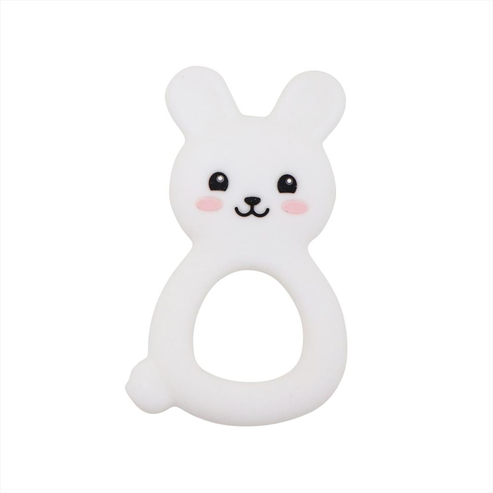 Jellystone Designs, Beissring, Bunny Teether - white (JSD0381)