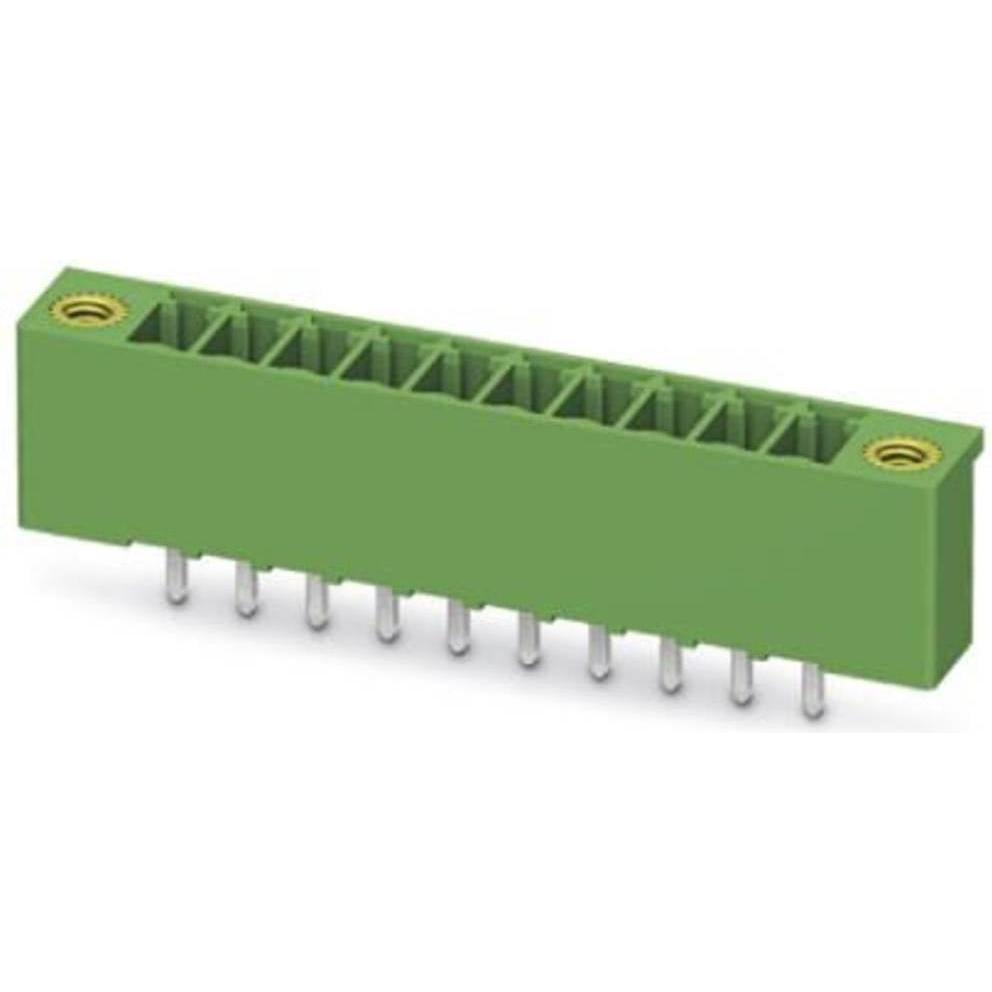 Phoenix Contact MCV Header Pitch: 3.81 mm 5 way, Cavo + Spina elettrica, Verde