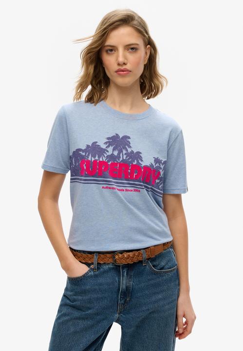 Actual product image Superdry Outdoor Stripe Relaxed Tee (XS)