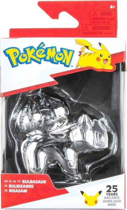 Produktbild Boti Pokémon: Bulbasaur - 25. Anniversary Silber Version
