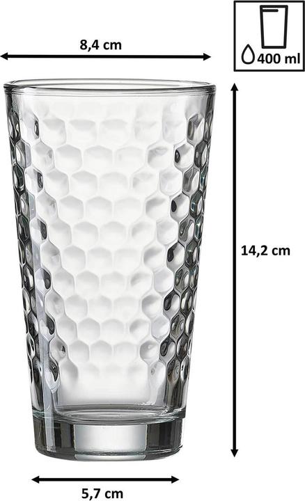 Produktbild Ritzenhoff & Breker Favo Longdrinkgläser (0.40 l, 12 x)