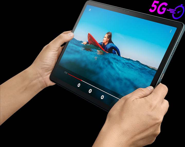 Produktbild Lenovo Tab P11 5G (5G, 11", 256 GB, Modernist Teal)