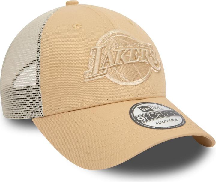 Produktbild New Era 9Forty Mesh Trucker Cap - NBA Los Angeles Lakers oat